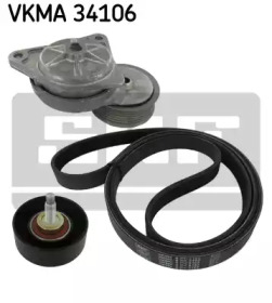 Комплект ручейковых ремней SKF для FORD FOCUS седан (DFW) 1.8 16V